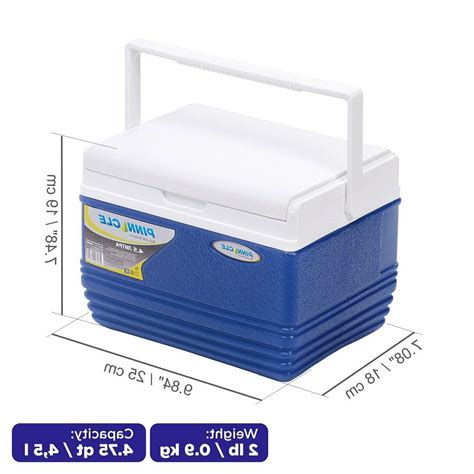 small portable ice box